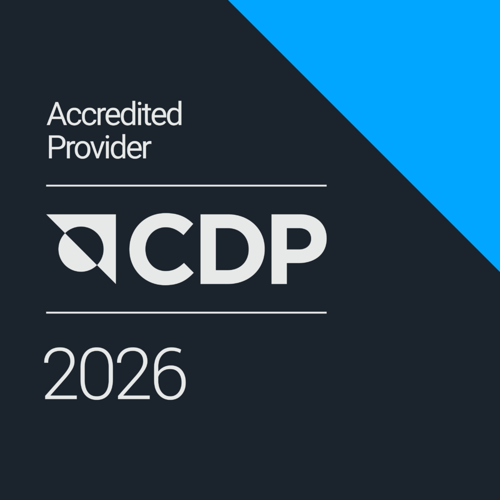 CDP認定ソリューションプロバイダー（Accredited Provider）2026 バッジ