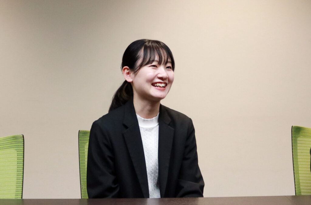 大和ハウス工業の支援事例インタビューにおける、笑顔のカット